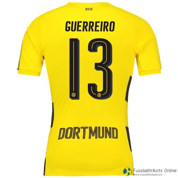 Borussia Dortmund Trikot Heim Guerreiro 2017-18 Fussballtrikots Günstig
